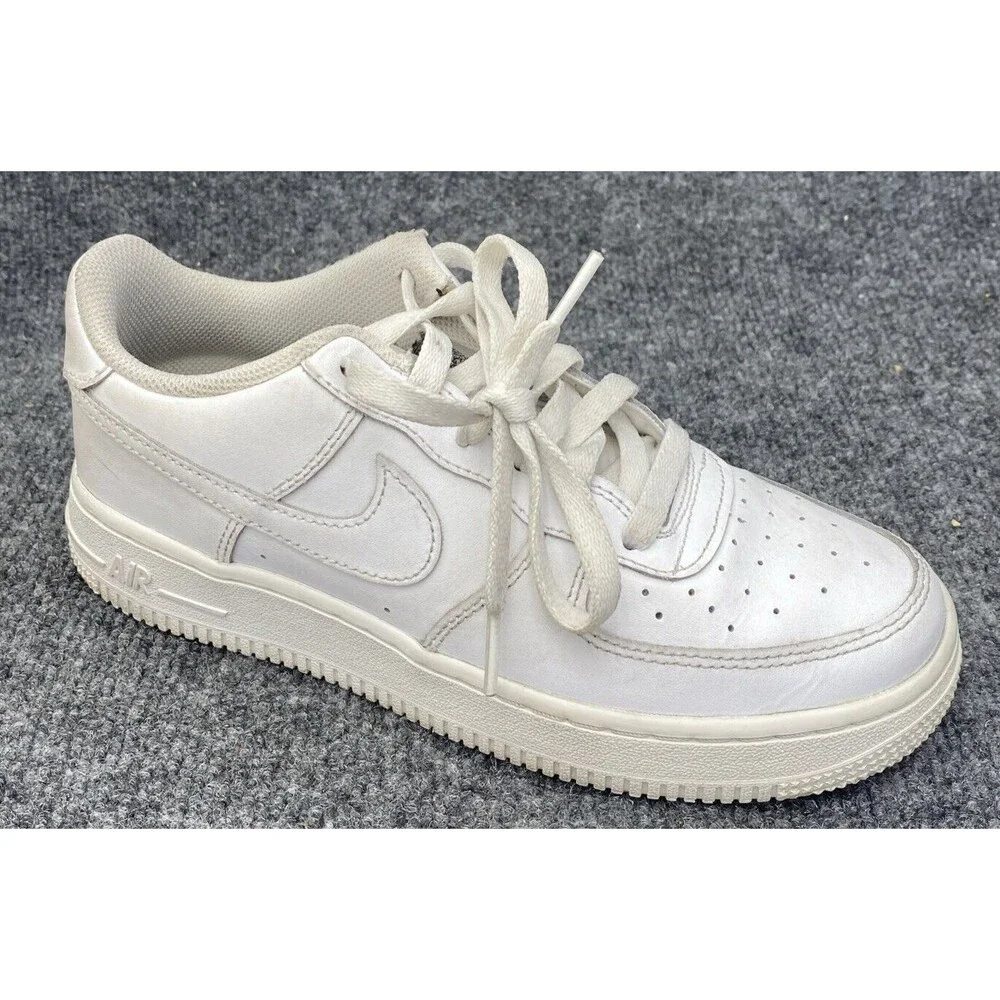 Nike Air Force 1 LE Low Triple White Shoes DH2920-111 Kids Youth 5.5Y Womens 7